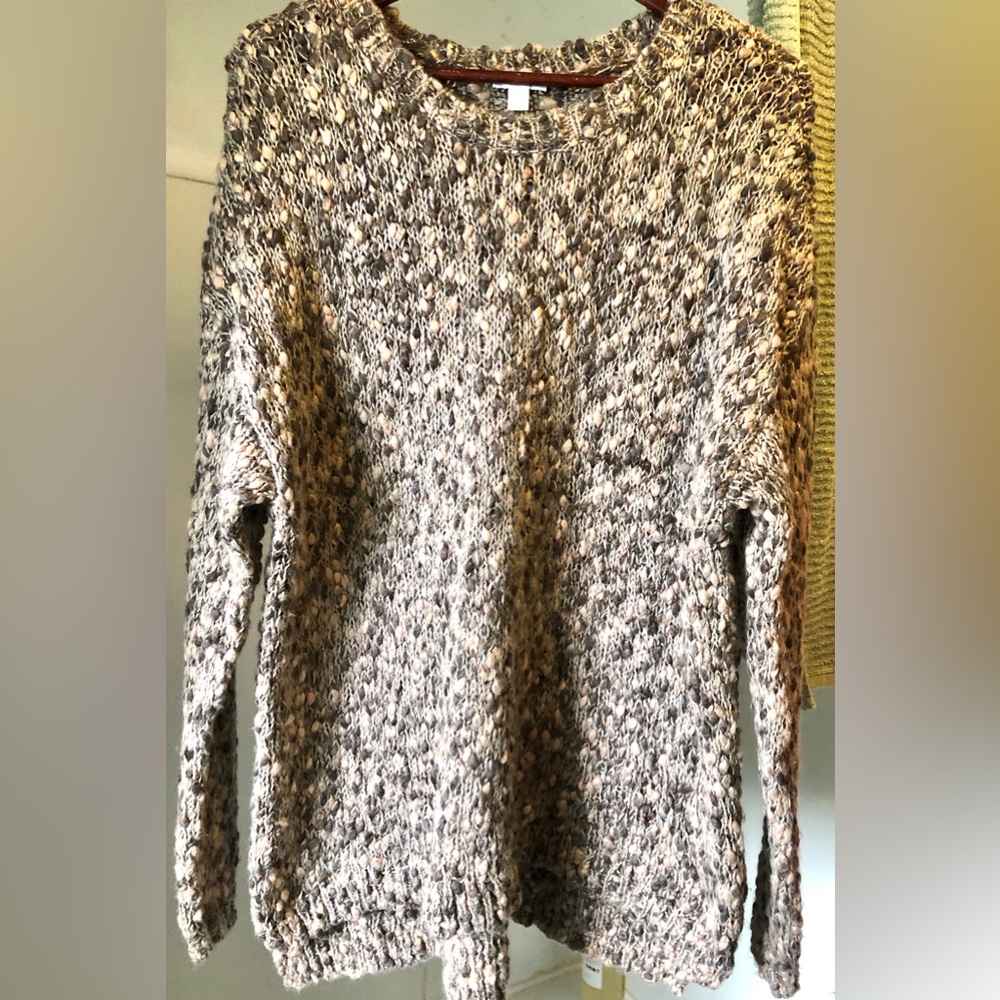 J. Jill Soft Wool Knit Sweater